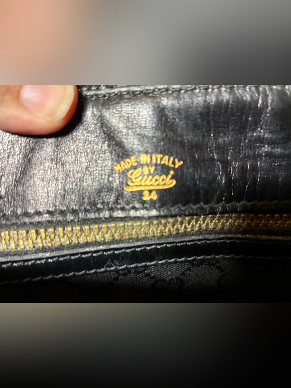 Gucci Vintage Sherry line Tote - Picture 11 of 14